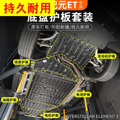 思驭星途星纪元ET 专属底盘护板改装，打造车底硬核防护体验